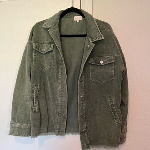 Corduroy Jacket Oversized